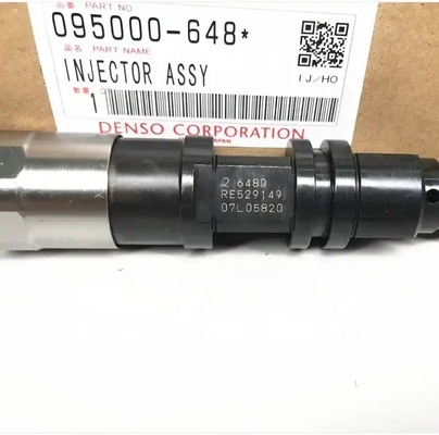 Durable Part Number 095000-6491 Diesel Common Rail Fuel Injector For John Deere RE529118