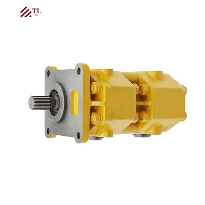 Shantui Bulldozer SD16 Customer Required Duplex Pump 16T-70-10000 with Solenoid Valve