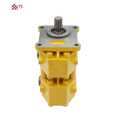Shantui Bulldozer SD16 Customer Required Duplex Pump 16T-70-10000 with Solenoid Valve