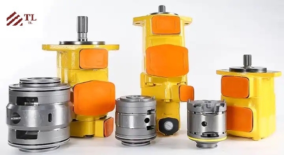 100% Vane Pump Group For Construction Machines 3G7635 3G7640 6E2927 6E2930 6E2931